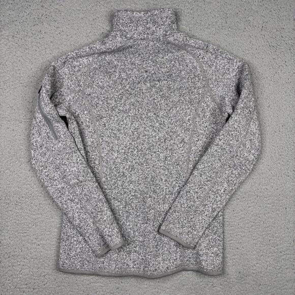 Patagonia Better Sweater Jacket Woman’s XS Gray Fleece 1/2 Zip Logo 25617 - Picture 7 of 8